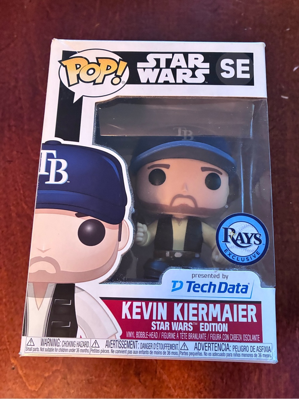 Neat Funko Pop! Kevin Kiermaier Star Wars SE Tampa Bay Rays